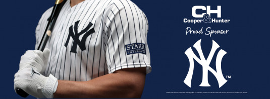 Yankees Banner COOPER&HUNTER